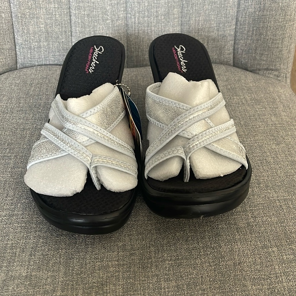 Skechers Women's Rumblers Wedge Sandal